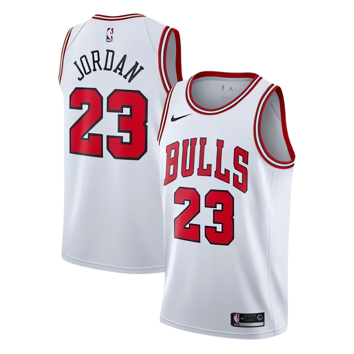 גופיית NBA שיקאגו בולס לבן