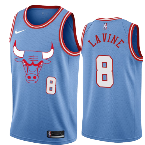 גופיית NBA שיקאגו בולס תכלת
