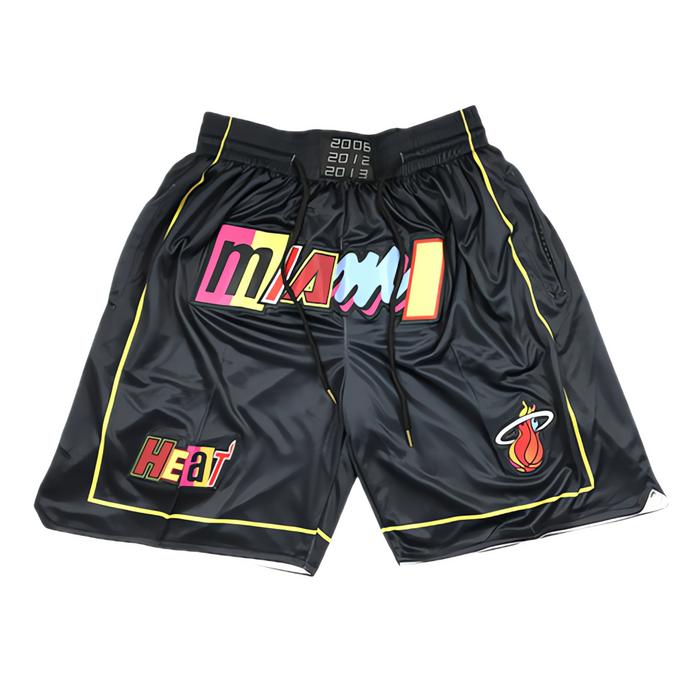 מכנסי NBA קצרים - מיאמי היט - Just don