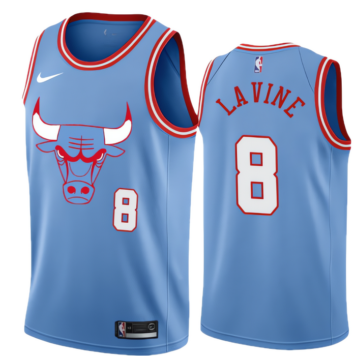 גופיית NBA שיקאגו בולס תכלת