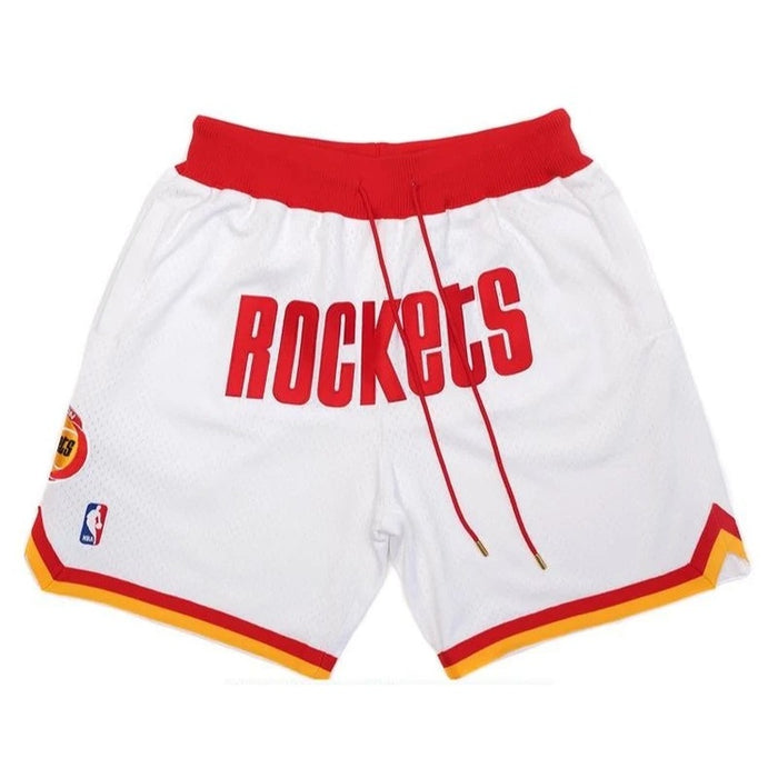 מכנסי NBA קצרים יוסטון רוקטס Just don לבן אדום