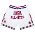 מכנסי NBA קצרים אולסטארס JUST DON לבן