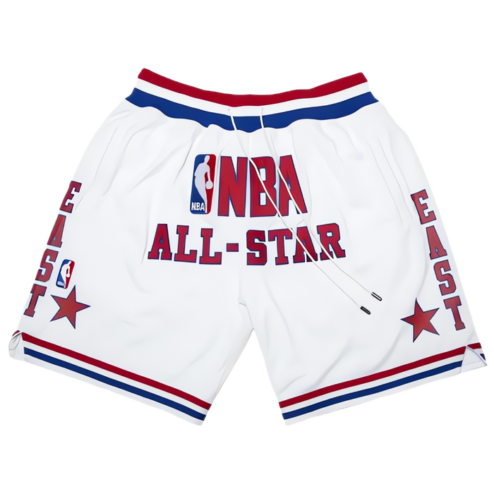 מכנסי NBA קצרים אולסטארס JUST DON לבן