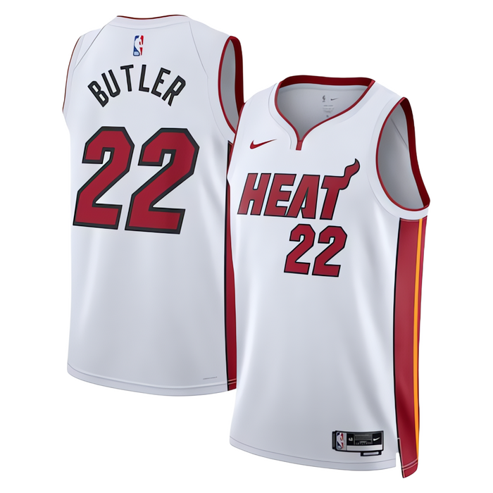 גופיית NBA מיאמי היט לבן