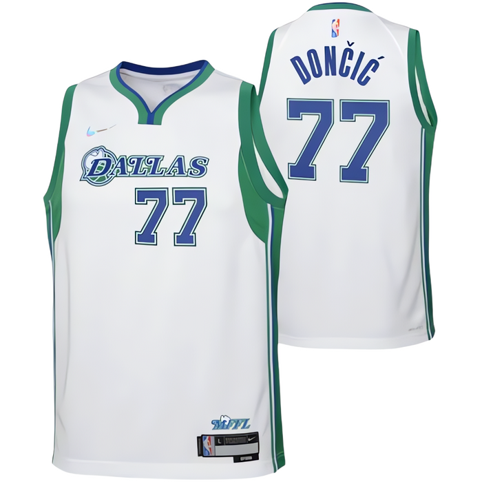 גופיית NBA דאלאס מאבריקס לבן ירוק