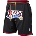מכנסי NBA קצרים פילדלפיה 76' Just don שחור