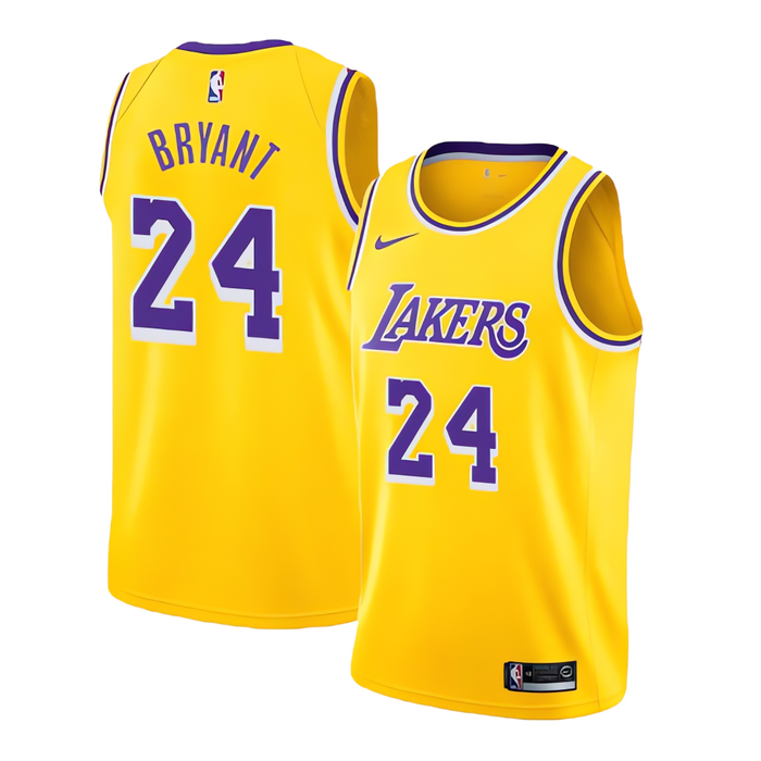 גופיית NBA לוס אנג’לס לייקרס צהוב