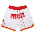 מכנסי NBA קצרים יוסטון רוקטס Just don לבן אדום