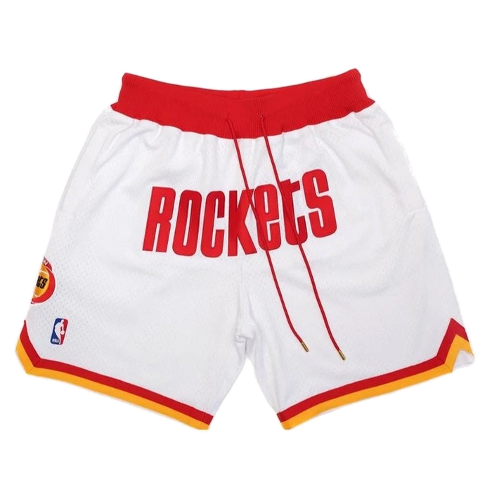 מכנסי NBA קצרים יוסטון רוקטס Just don לבן אדום