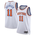 גופיית NBA ניו יורק ניקס לבנה - ג'יילן ברונסון