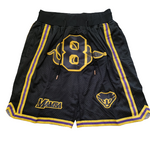 מכנסי NBA קצרים ל.א לייקרס Just don בלאק ממבה 8