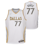 גופיית NBA דאלאס מאבריקס לבן (City Edition)