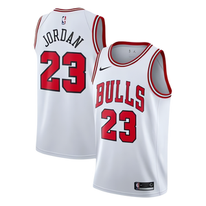 גופיית NBA שיקאגו בולס לבן