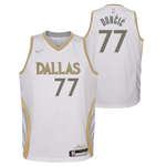 גופיית NBA דאלאס מאבריקס לבן (City Edition)