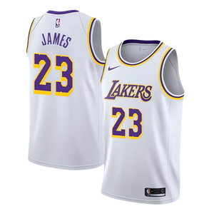 גופיית NBA לוס אנג’לס לייקרס לבן