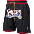 מכנסי NBA קצרים פילדלפיה 76' Just don שחור