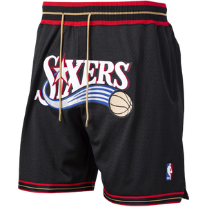 מכנסי NBA קצרים פילדלפיה 76' Just don שחור