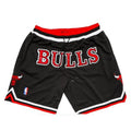 מכנסי NBA קצרים שיקגו בולס Just don שחור אדום