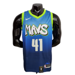 גופיית NBA דאלאס מאבריקס כחול ירוק (City Edition)