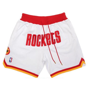 מכנסי NBA קצרים יוסטון רוקטס Just don לבן אדום