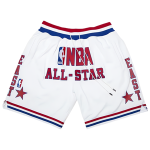מכנסי NBA קצרים אולסטארס JUST DON לבן חזית