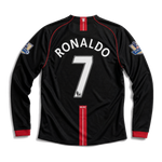 חולצת רטרו מנצ'סטר יונייטד חוץ 07/08 - כריסטיאנו רונאלדו גב