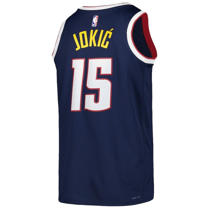 גופיית NBA דנבר נאגטס כחול כהה תמונה 3