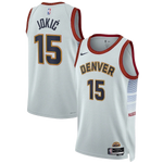 גופיית NBA דנבר נאגטס לבן חזית
