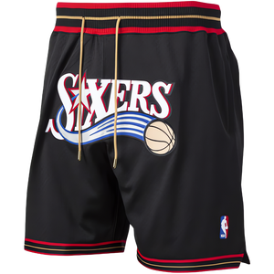 מכנסי NBA קצרים פילדלפיה 76' Just don שחור