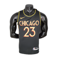 גופיית NBA שיקאגו בולס שחור (גרסת Team City)