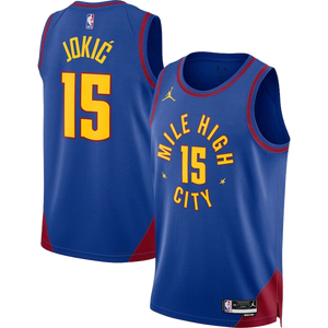 גופיית NBA דנבר נאגטס כחול ג׳ורדן חזית