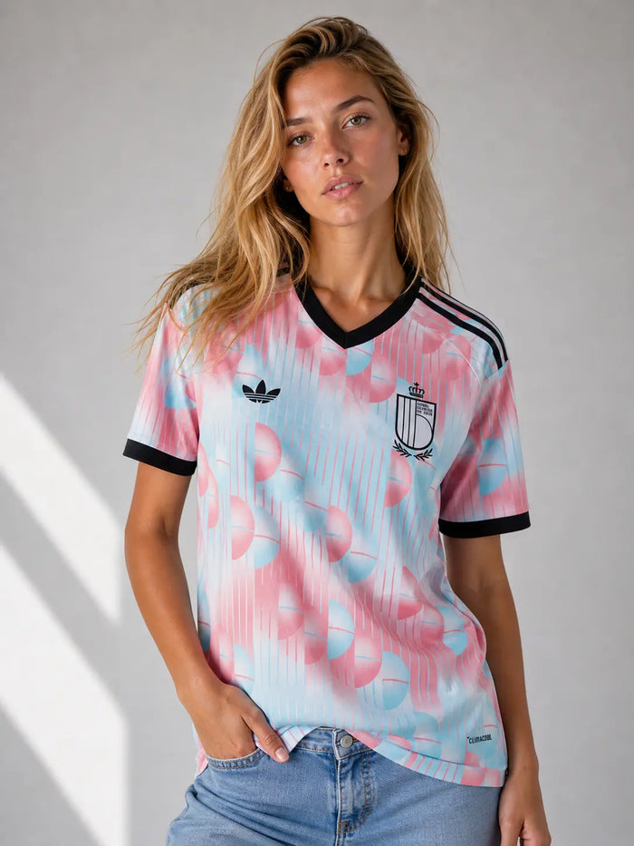 חולצת בלגיה חוץ 2 - Jerseys.co.il