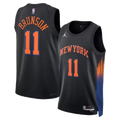 גופיית NBA ניו יורק ניקס שחורה - ג'יילן ברונסון