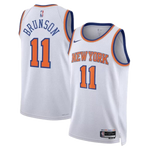 גופיית NBA ניו יורק ניקס לבנה - ג'יילן ברונסון חזית